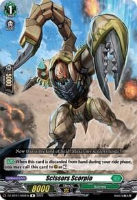 Scissors Scorpio - DZ-BT01: Fated Clash - Cardfight Vanguard card