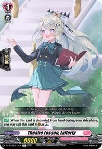 Theatre Lesson, Lafferty - DZ-BT01: Fated Clash - Cardfight Vanguard card