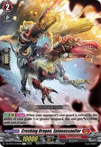 Crushing Dragon, Spinoassaulter - DZ-BT01: Fated Clash - Cardfight Vanguard card