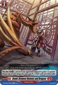 Bonds Between Humans and Dragons - DZ-BT01: Fated Clash - Cardfight Vanguard card
