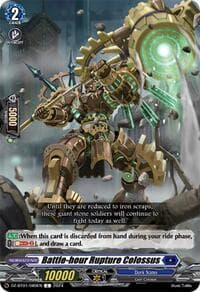 Battle-hour Rupture Colossus - DZ-BT01: Fated Clash - Cardfight Vanguard card