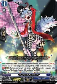 Featuring Balancer - DZ-BT01: Fated Clash - Cardfight Vanguard card
