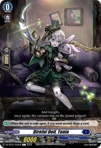 Direful Doll, Tonia - DZ-BT01: Fated Clash - Cardfight Vanguard card