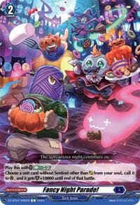 Fancy Night Parade! - DZ-BT01: Fated Clash - Cardfight Vanguard card