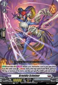 Gravidia Scheiner - DZ-BT01: Fated Clash - Cardfight Vanguard card