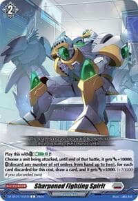 Sharpened Fighting Spirit - DZ-BT01: Fated Clash - Cardfight Vanguard card