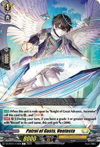 Patrol of Gusts, Ventesta - DZ-BT01: Fated Clash - Cardfight Vanguard card
