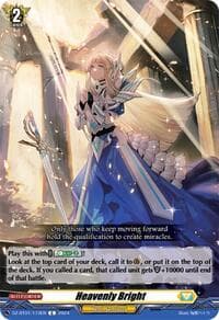 Heavenly Bright - DZ-BT01: Fated Clash - Cardfight Vanguard card