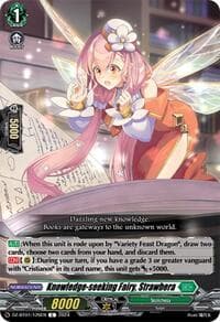 Knowledge-seeking Fairy, Strawbera - DZ-BT01: Fated Clash - Cardfight Vanguard card