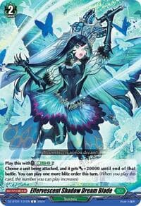 Effervescent Shadow Dream Blade - DZ-BT01: Fated Clash - Cardfight Vanguard card