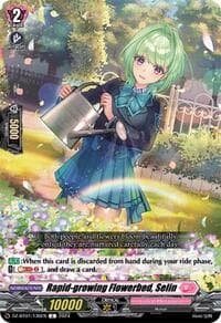 Rapid-growing Flowerbed, Selin - DZ-BT01: Fated Clash - Cardfight Vanguard card
