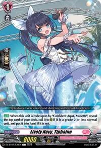 Lively Navy, Tiphaine - DZ-BT01: Fated Clash - Cardfight Vanguard card