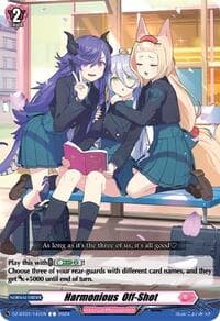 Harmonious Off-Shot - DZ-BT01: Fated Clash - Cardfight Vanguard card