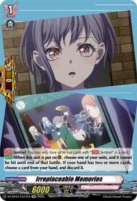 Irreplaceable Memories (EX21) (EXC) - DZ-BT01: Fated Clash - Cardfight Vanguard card