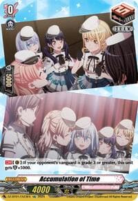 Accumulation of Time (EX23) (EXC) - DZ-BT01: Fated Clash - Cardfight Vanguard card