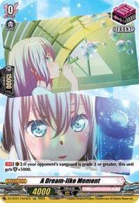A Dream-like Moment (EX24) (EXC) - DZ-BT01: Fated Clash - Cardfight Vanguard card