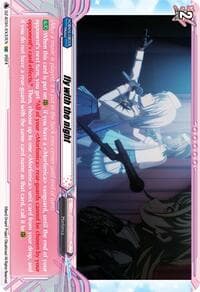 fly with the night (EXC) - DZ-BT01: Fated Clash - Cardfight Vanguard card