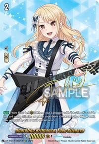 Sparkling Brilliance, Toko Kirigaya (EXS) - DZ-BT01: Fated Clash - Cardfight Vanguard card