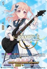 Gifted Talent, Nanami Hiromachi (EXS) - DZ-BT01: Fated Clash - Cardfight Vanguard card