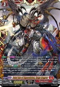 Fated One of Unparalleled, Varga Dragres (FFR) - DZ-BT01: Fated Clash - Cardfight Vanguard card