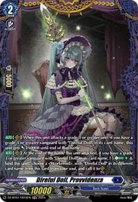 Direful Doll, Provvidenza (FR) - DZ-BT01: Fated Clash - Cardfight Vanguard card