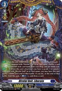 Direful Doll, Liberata (FR) - DZ-BT01: Fated Clash - Cardfight Vanguard card