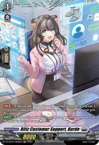 Blitz Customer Support, Kurde (FR) - DZ-BT01: Fated Clash - Cardfight Vanguard card
