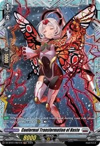 Conformal Transformation of Haste (FR) - DZ-BT01: Fated Clash - Cardfight Vanguard card