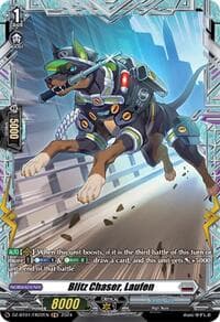 Blitz Chaser, Laufen (FR) - DZ-BT01: Fated Clash - Cardfight Vanguard card