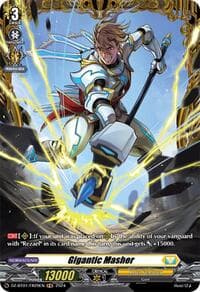 Gigantic Masher (FR) - DZ-BT01: Fated Clash - Cardfight Vanguard card