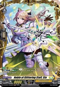 Noble of Glittering Staff, Sia (FR) - DZ-BT01: Fated Clash - Cardfight Vanguard card