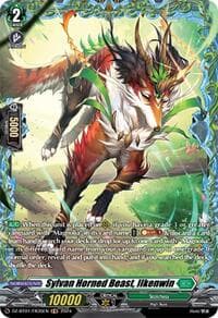 Sylvan Horned Beast, Ilkenwin (FR) - DZ-BT01: Fated Clash - Cardfight Vanguard card