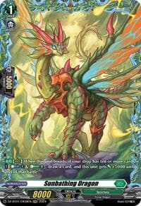 Sunbathing Dragon (FR) - DZ-BT01: Fated Clash - Cardfight Vanguard card