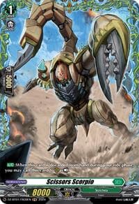 Scissors Scorpio (FR) - DZ-BT01: Fated Clash - Cardfight Vanguard card