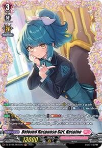 Beloved Response Girl, Respino (FR) - DZ-BT01: Fated Clash - Cardfight Vanguard card