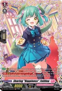 Sharing "Happiness", Felilina (FR) - DZ-BT01: Fated Clash - Cardfight Vanguard card