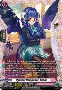 Cynical Composer, Raum (FR) - DZ-BT01: Fated Clash - Cardfight Vanguard card