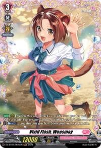 Vivid Flash, Weasmay (FR) - DZ-BT01: Fated Clash - Cardfight Vanguard card