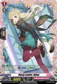Hasty Loafer, Niina (FR) - DZ-BT01: Fated Clash - Cardfight Vanguard card