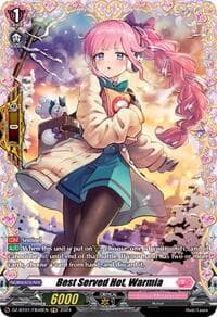 Best Served Hot, Warmia (FR) - DZ-BT01: Fated Clash - Cardfight Vanguard card