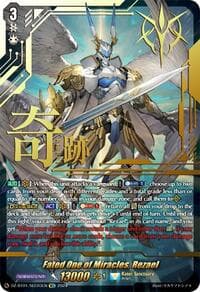 Fated One of Miracles, Rezael (SEC) - DZ-BT01: Fated Clash - Cardfight Vanguard card