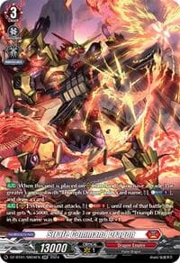 Strafe Command Dragon (SR) - DZ-BT01: Fated Clash - Cardfight Vanguard card