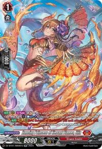 Dancing Princess of Elegant Flames, Olfa (SR) - DZ-BT01: Fated Clash - Cardfight Vanguard card