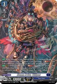 Steam Artist, Tilligan (SR) - DZ-BT01: Fated Clash - Cardfight Vanguard card