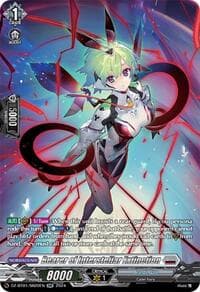 Bearer of Interstellar Extinction (SR) - DZ-BT01: Fated Clash - Cardfight Vanguard card