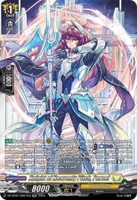 Knight of Heavenly Pitch, Percel (SR) - DZ-BT01: Fated Clash - Cardfight Vanguard card