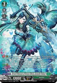 Sword Princess of Dream Blade, Lascaria Veleno (SR) - DZ-BT01: Fated Clash - Cardfight Vanguard card