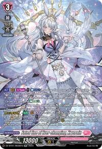 Fated One of Ever-changing, Krysrain (SR) - DZ-BT01: Fated Clash - Cardfight Vanguard card