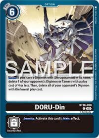 DORU-Din - Beginning Observer - Digimon Card Game card