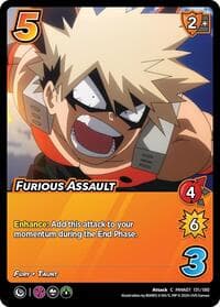 Furious Assault - UniVersus: My Hero Academia: Girl Power - UniVersus card